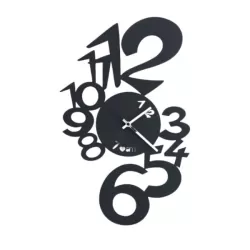 Orologio Lupin Da Parete, Nero - Arti e Mestieri