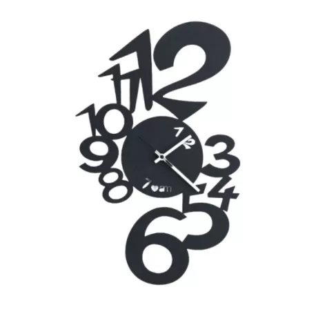 Orologio Lupin Da Parete, Nero - Arti e Mestieri