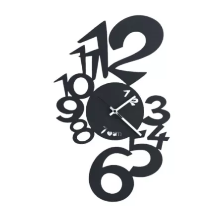 Orologio Lupin Da Parete, Nero - Arti e Mestieri