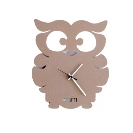 Orologio Gufino, Beige - Arti e Mestieri