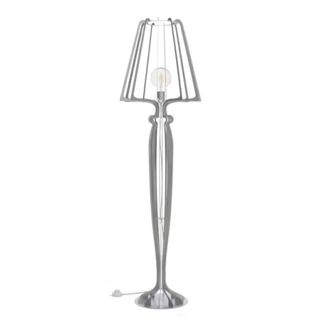 Lampada Minerva Da Terra, Argento Trasparente - Arti e Mestieri