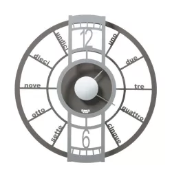 Orologio Push, Fango e Alluminio - Arti e Mestieri