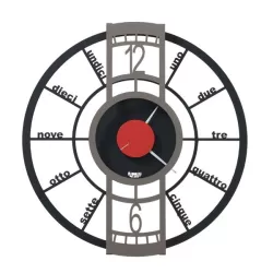 Orologio Push, Nero e Fango - Arti e Mestieri