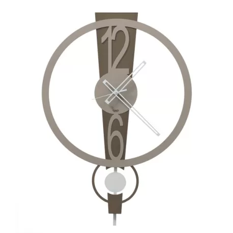 Orologio Dj-Set, Bronzo, Sabbia e Bianco Marmo - Arti e Mestieri