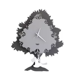 Orologio Albero Pendolo, Fango e Alluminio - Arti e Mestieri