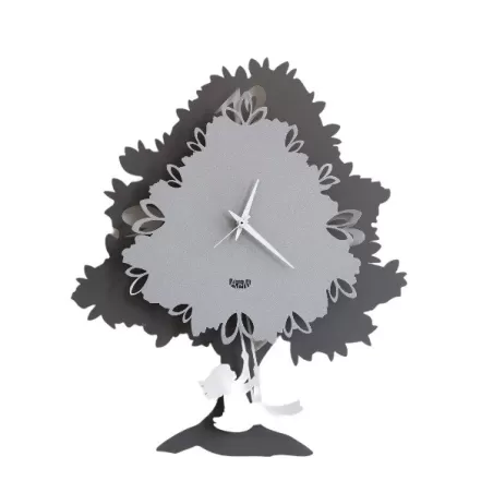 Orologio Albero Pendolo, Fango e Alluminio - Arti e Mestieri