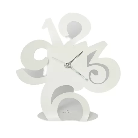 Orologio Plink, Bianco - Arti e Mestieri