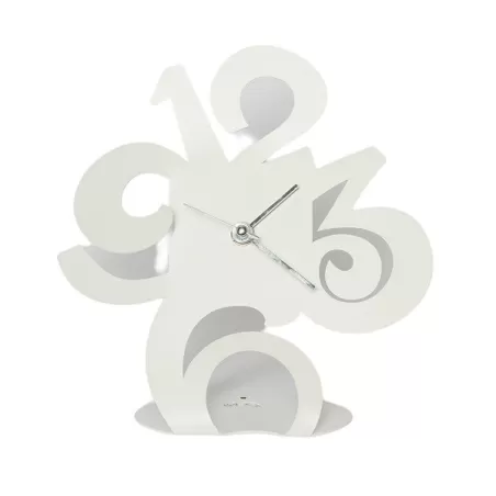 Orologio Plink, Bianco - Arti e Mestieri