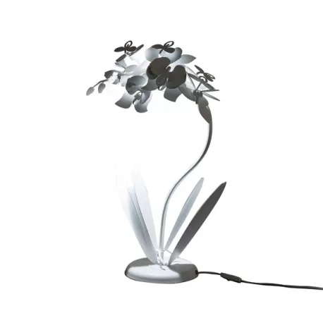 Lampada Orchidea Piccola, Bianco - Arti e Mestieri