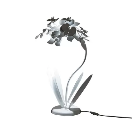 Lampada Orchidea Piccola, Bianco - Arti e Mestieri