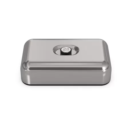 Lunchbox, Brushed Steel - 24Bottles