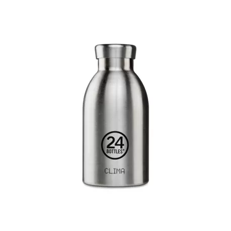Bottiglia termica, Clima Bottle Ml.330, Brushed Steel - 24Bottles