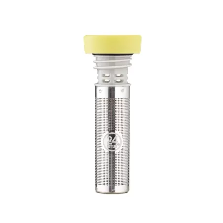 Bottle Infuser Lid, Light Yellow - 24Bottles