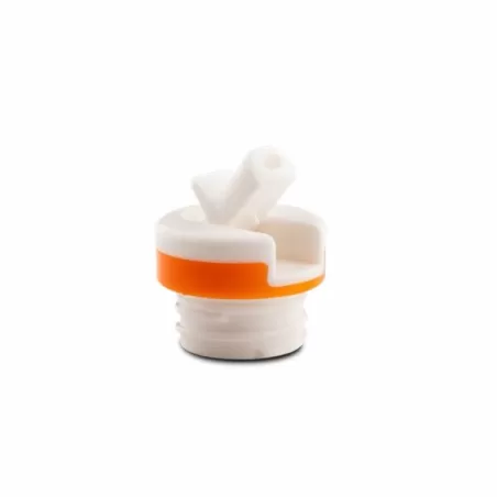 Bottle Sport Lid, White Orange - 24Bottles