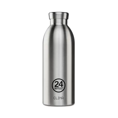 Bottiglia termica, Clima Bottle Ml.500, Brushed Steel - 24Bottles