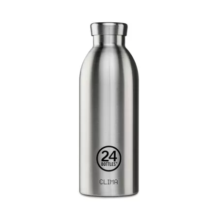 Bottiglia termica, Clima Bottle Ml.500, Brushed Steel - 24Bottles