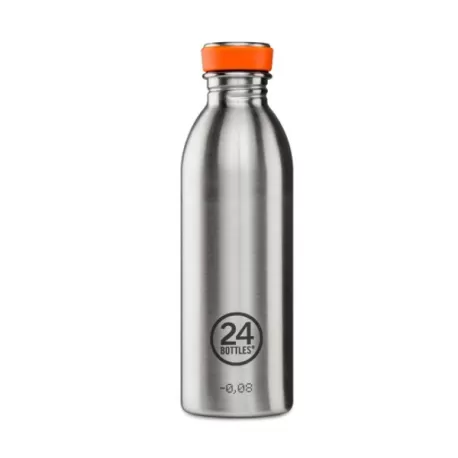 Bottiglia, Urban Bottle Ml.500, Brushed Steel - 24Bottles