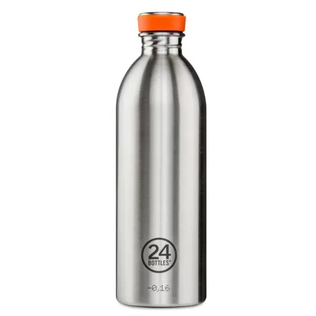 Bottiglia, Urban Bottle Ml.1000, Brushed Steel - 24Bottles