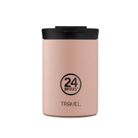 Tazza termica, Travel Tumbler Ml.350, Stone Dusty Pink - 24Bottles