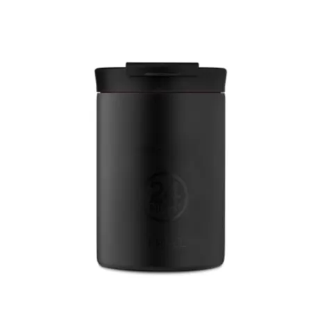 Tazza termica, Travel Tumbler Ml.350, Stone Tuxedo Black - 24Bottles