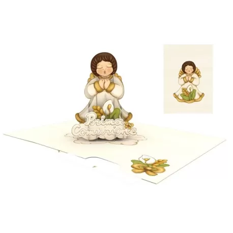 Biglietto d'auguri grande, Comunione Thun - Origamo