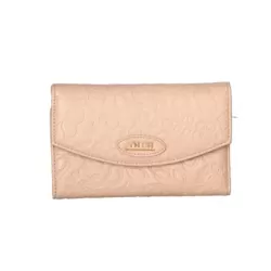 Portafogli con chiusura bottone in ecopelle beige Sempre con me - Thun