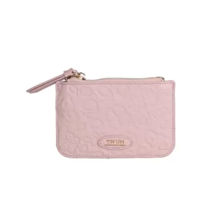 Portachiavi bustina in ecopelle cipria Sempre con me - Thun