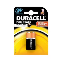 Batteria transistor duracel plus blister Pz.1