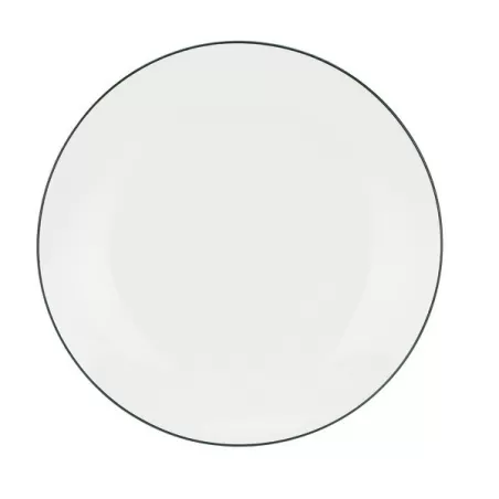 Dintorno, Piatto Frutta Cm. 20- La Porcellana Bianca