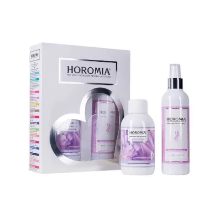 Essenza per Bucato Ml.250 + Deotessuto Spray, Horotwins Brezza di primavera - Horomia