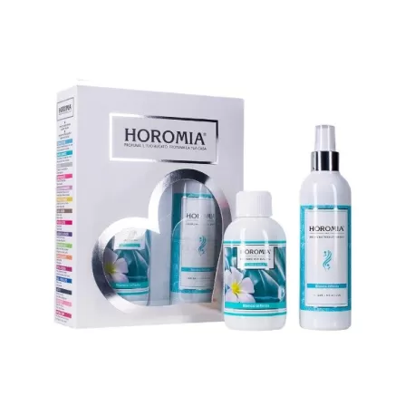 Essenza per Bucato Ml.250 + Deotessuto Spray, Horotwins Bianco infinito - Horomia