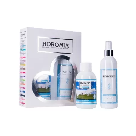 Essenza per Bucato Ml.250 + Deotessuto Spray, Horotwins Fresh cotton - Horomia