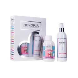 Essenza per Bucato Ml.250 + Deotessuto Spray, Horotwins Baby talco - Horomia