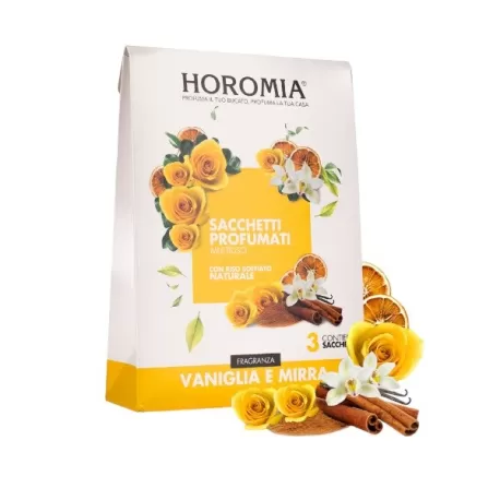 Sacchetti Profumati Multiuso, Vaniglia e mirra - Horomia