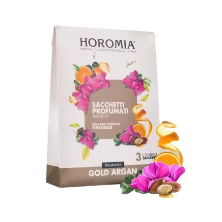 Sacchetti Profumati Multiuso, Gold - Horomia