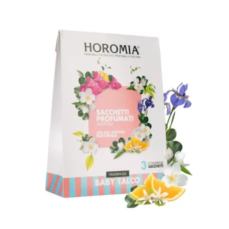 Sacchetti Profumati Multiuso, Baby talco - Horomia