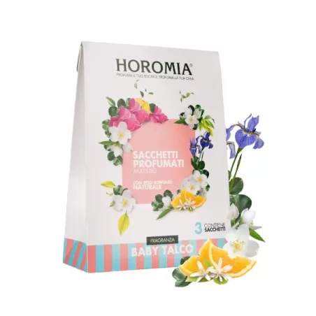 Sacchetti Profumati Multiuso, Baby talco - Horomia
