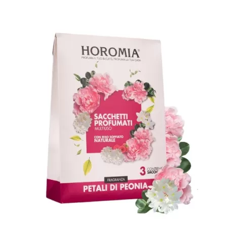 Sacchetti Profumati Multiuso, Petali di peonia - Horomia