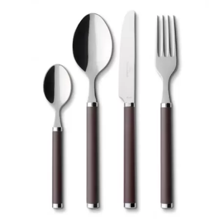 Play! chocolate brown Servizio tavola 24 pezzi - Villeroy & Boch