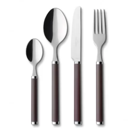 Play! chocolate brown Servizio tavola 24 pezzi - Villeroy & Boch