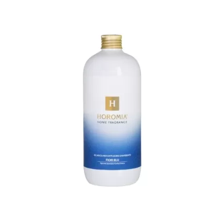Ricarica per diffusore a bastoncino Ml.500, Fiori blu - Horomia