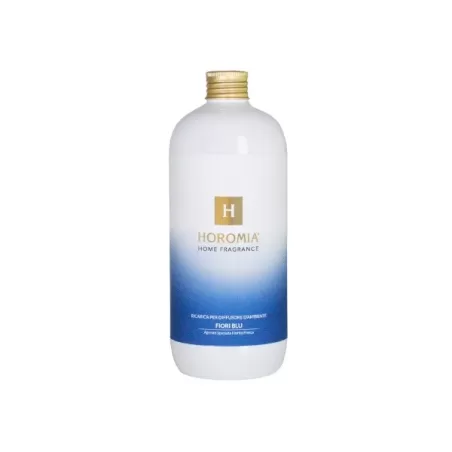 Ricarica per diffusore a bastoncino Ml.500, Fiori blu - Horomia
