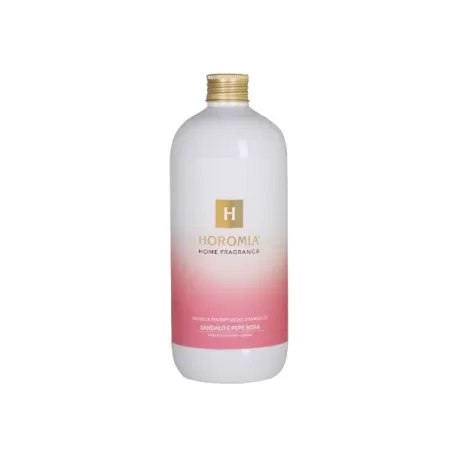 Ricarica per diffusore a bastoncino Ml.500, Sandalo e pepe rosa - Horomia