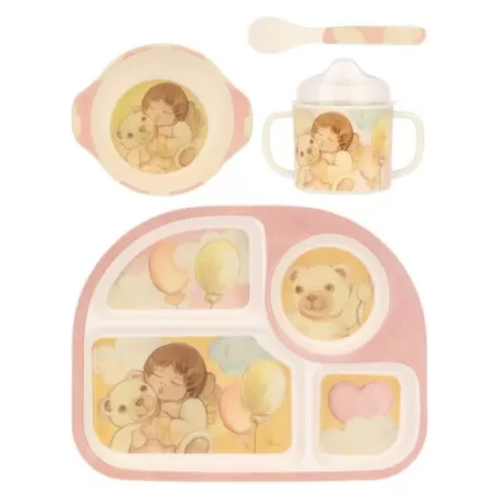 Set pappa lei in melamina, grande - Thun