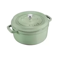 Cocotte in ghisa tonda salvia Cm. 20 - Staub