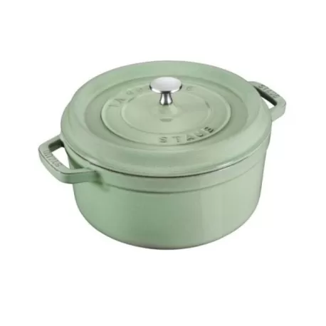 Cocotte in ghisa tonda salvia Cm. 20 - Staub