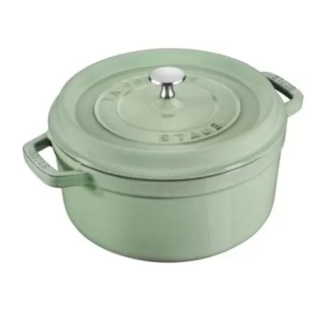 Cocotte in ghisa tonda salvia Cm. 28 - Staub