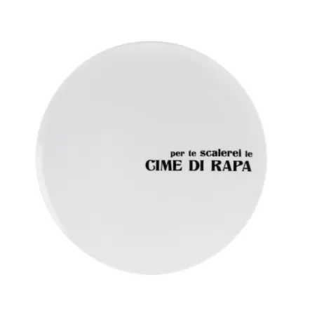 Piatto Piano Cm.28,5 Graffiti - Per te scalerei le cime di rapa - Weissestal