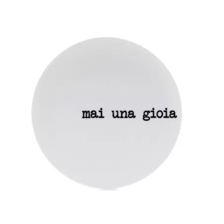 Piatto Frutta Cm.21 Graffiti - MaiUnaGioia - Weissestal