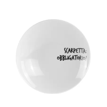 Piatto Fondo Cm.21,5 Graffiti - Scarpetta: obbligatorio! - Weissestal